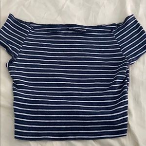 brandy melville off the shoulder top